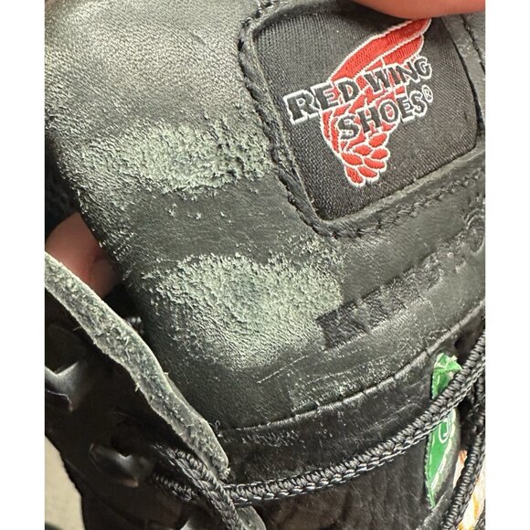 Red Wing 8" King Toe Men's Black Waterproof Rubber Toe Bumper 3512 Size 7D - Picture 10 of 11